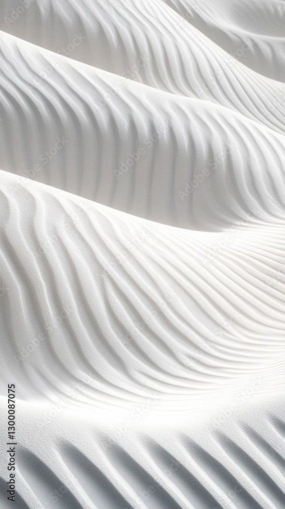 Obraz premium Serene Sand Dunes Evoking the Beauty of Nature and Tranquility in Textured Landscapes