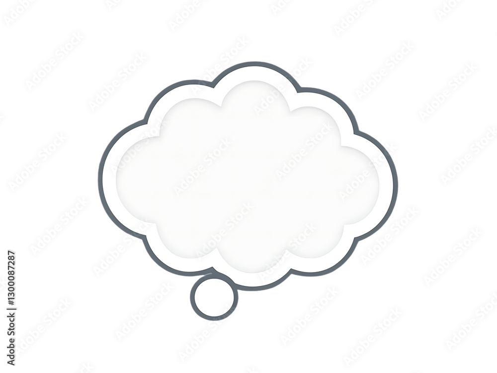 Creative thought bubbles expressing ideas in a minimalist design setting for artistic inspiration Creative thought bubbles expressing ideas in a minimalist design setting for artistic inspiration