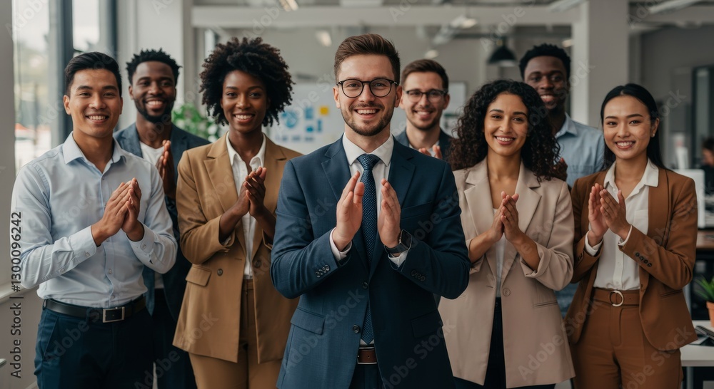 Obraz premium business people in a meeting