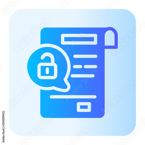 permission gradient icon