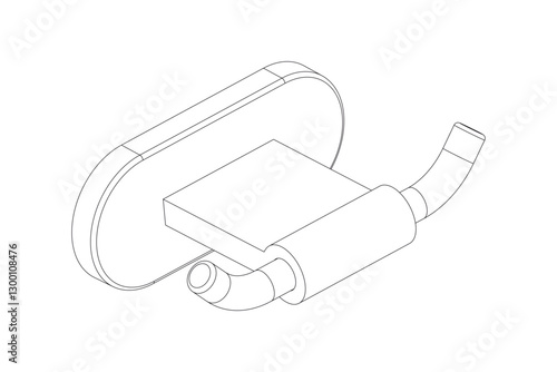 Robe Hook Double, for towels ...