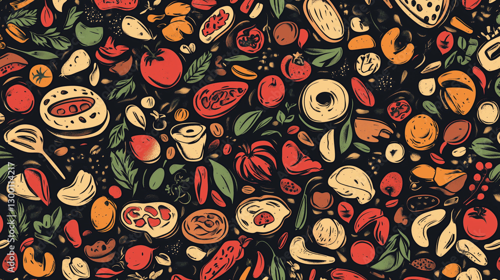 Vector illustration of various vegetables on white background Vector illustration of various vegetables on white background