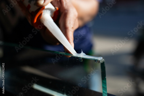 Silicone adhesive for general and industrial applications	