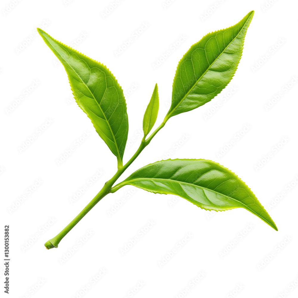 Fototapeta premium Vibrant leaves showcasing natural beauty and freshness