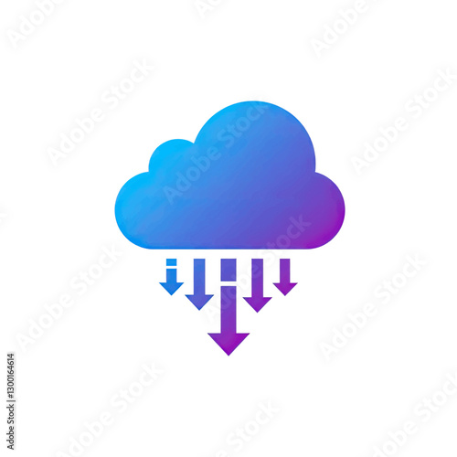 Colud download icon