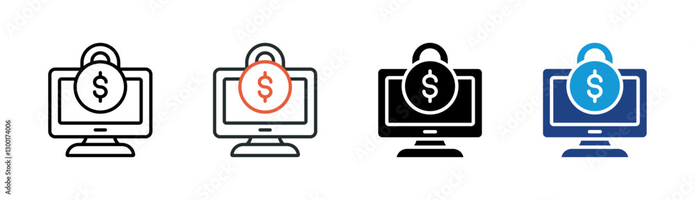 Ransomware Icon Ransomware Icon