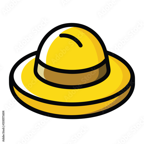 colorful hat vector image 