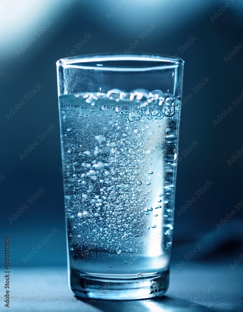 A macro shot of a glass of sparkling water, capturing the bubbles rising to the surface and the light refractions. The crisp, refreshing clarity enhances the effervescent and pure aesthetic. A macro shot of a glass of sparkling water, capturing the bubbles rising to the surface and the light refractions. The crisp, refreshing clarity enhances the effervescent and pure aesthetic.