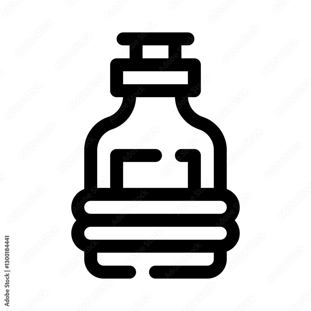 Water Bottle & Hydration line icon