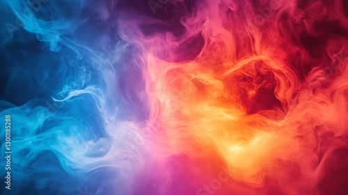 Abstract ignition — visual explosion