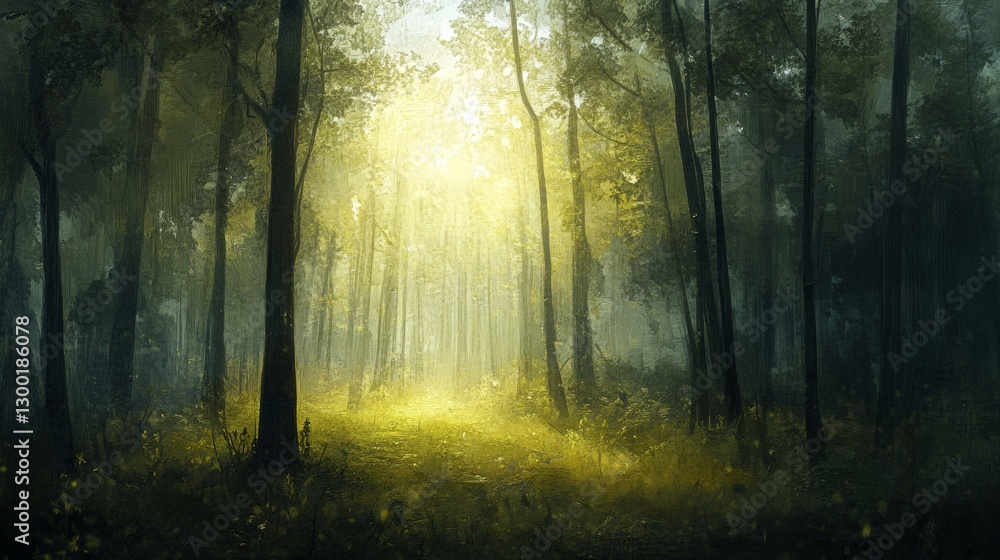 Obraz premium Natural abstraction – play of lines and shadows