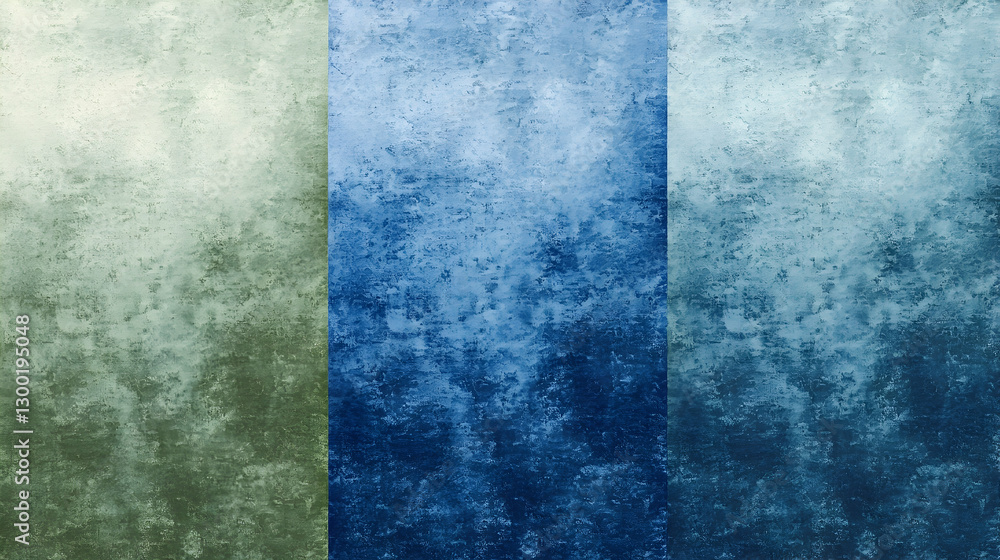 Abstract background of green, light blue and dark blue grunge textures for creative projects Abstract background of green, light blue and dark blue grunge textures for creative projects