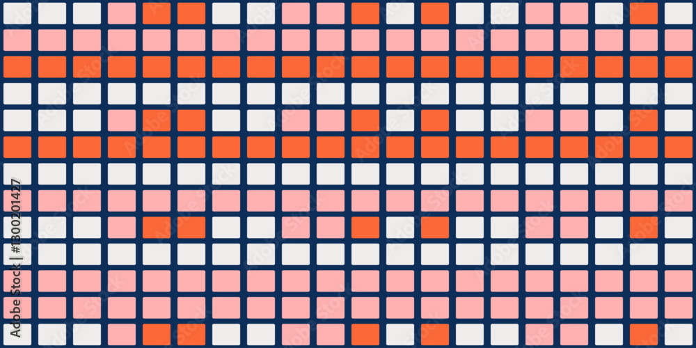 Fototapeta premium Abstract pixel background cover vector. Modern digital wallpaper with colorful.