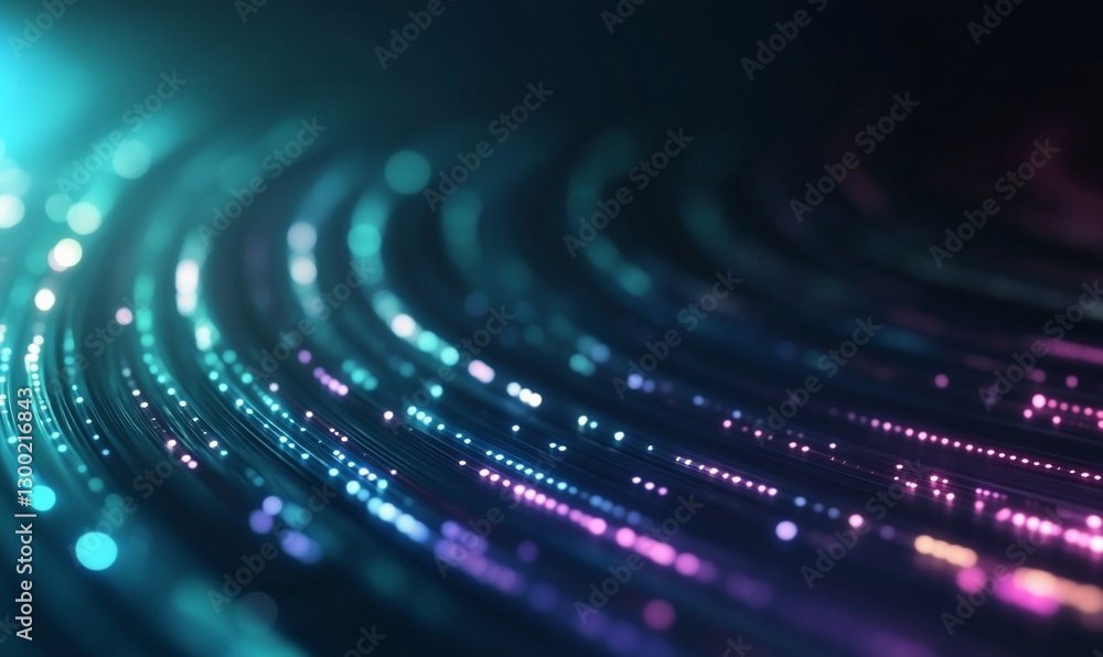 Abstract swirling digital lines Abstract swirling digital lines