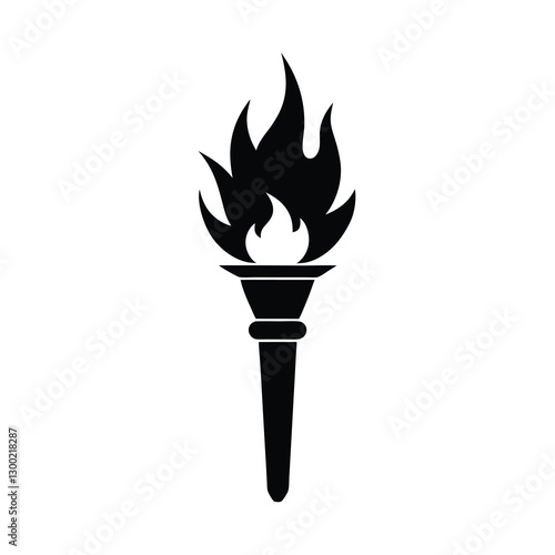 set of burning candles