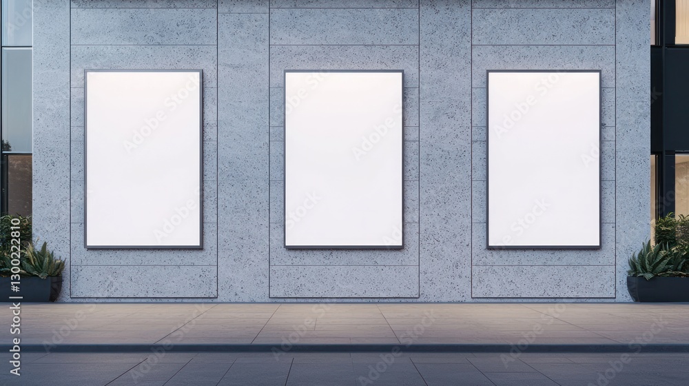Storefront signs mockup chaos urban display advertising concept modern architecture street view digital design Storefront signs mockup chaos urban display advertising concept modern architecture street view digital design