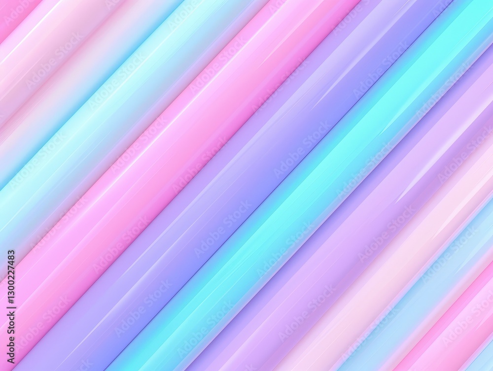 Obraz premium Pastel diagonal stripes background