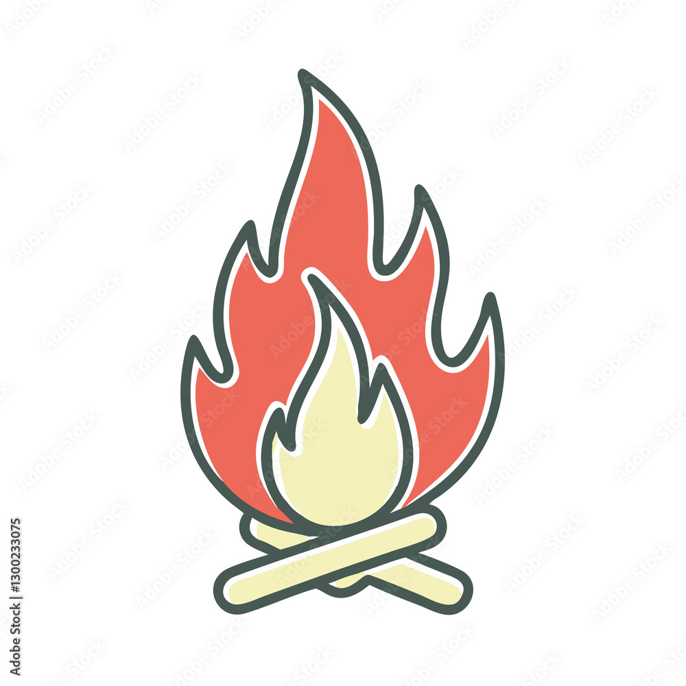 vector fire icon vector fire icon