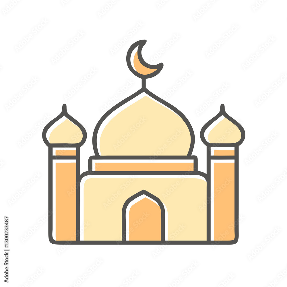 vector illustration of taj mahal vector illustration of taj mahal