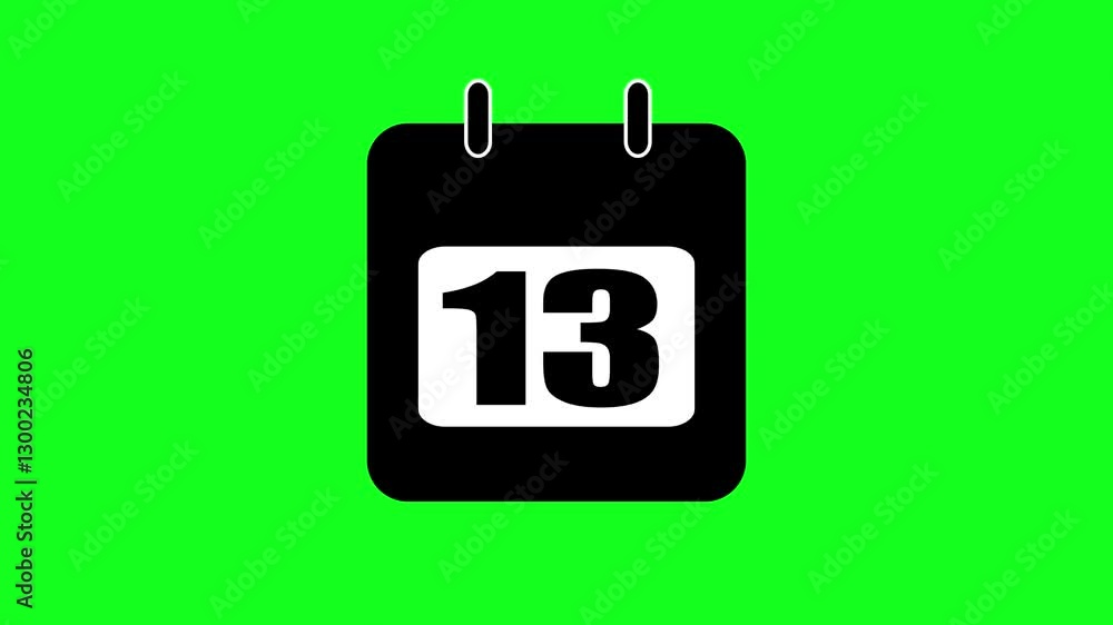 Calendar icon - day 13 animation Luma matte with transparent background 4K appointment, important date, Timetable. time management, organize meeting. Planning strategy. Animated stock ... Calendar icon - day 13 animation Luma matte with transparent background 4K appointment, important date, Timetable. time management, organize meeting. Planning strategy. Animated stock ...