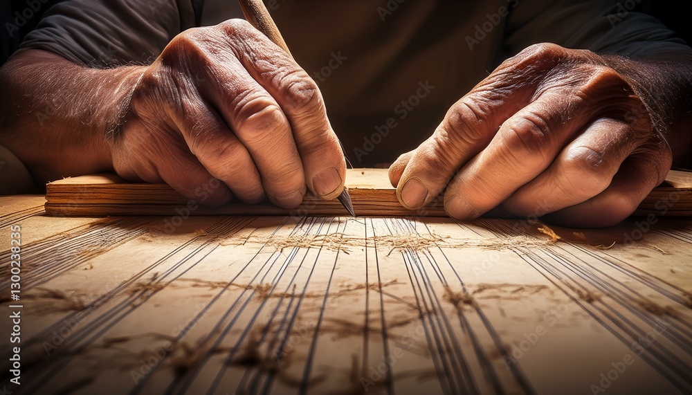 Obraz premium The workshop is a sanctuary for creative exploration. 