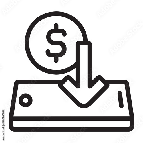 income line icon