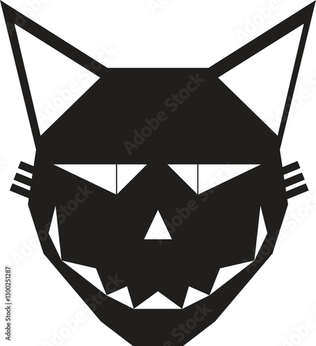 black head cat