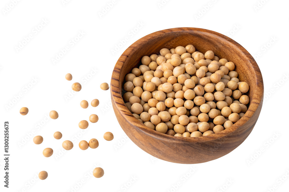 soybeans in wooden bowl backgrou isolated on transparent background png soybeans in wooden bowl backgrou isolated on transparent background png