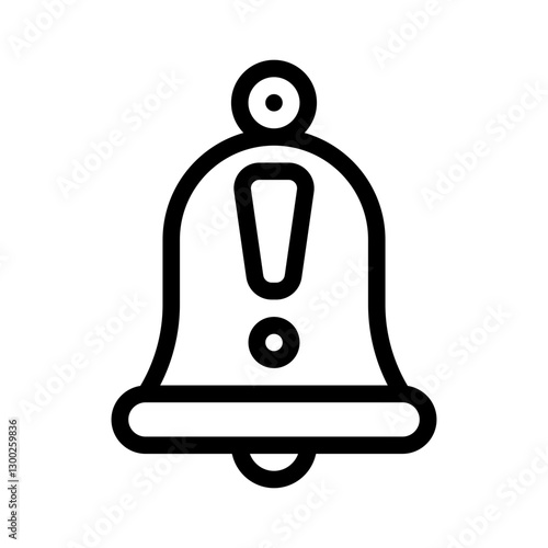 bell line icon