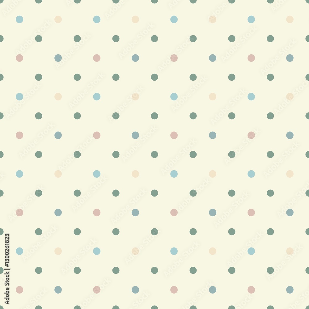 Seamless Pattern Polka dot colorful peas on a milk background. Geometric wallpaper, Fashion print design, for wallpaper , fabric, background textile, creative works, home decoration
Seamless Pattern Polka dot colorful peas on a milk background. Geometric wallpaper, Fashion print design, for wallpaper , fabric, background textile, creative works, home decoration