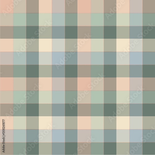 Pattern checkered seamless.  Blue, green, pink and milk checkered.  Fashion print design. For fabric, paper gift, textile, fashion design, home decor, creative works