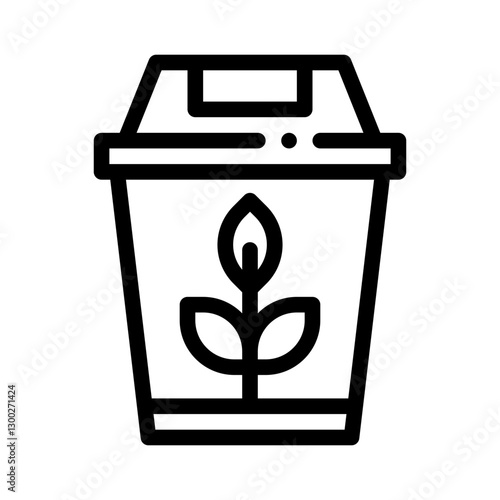 composting line icon