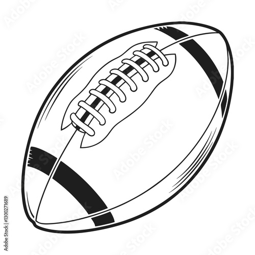 american football vector illustration