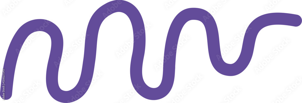 Obraz premium wave,purple