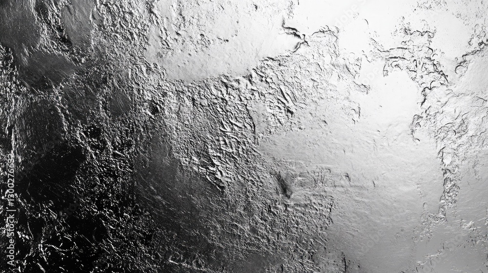 Fototapeta premium Abstract Silver Metallic Texture Background Image with Gradient and Rough Surface