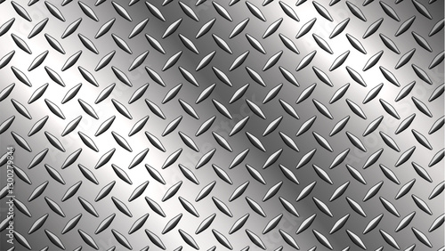 The diamond steel metal sheet texture background.