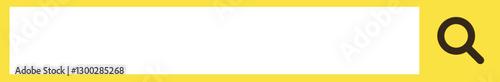 yellow search bar