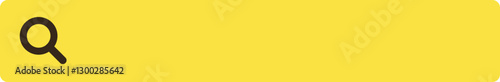 yellow search bar