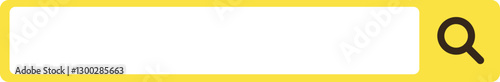 yellow search bar