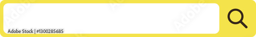 yellow search bar