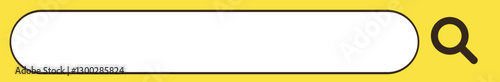 yellow search bar