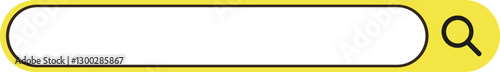 yellow search bar