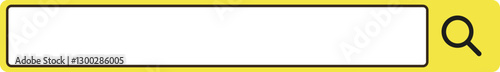 yellow search bar