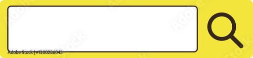 yellow search bar