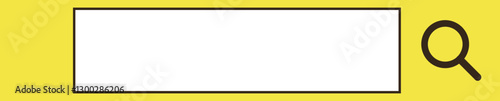 yellow search bar