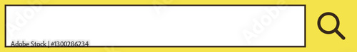 yellow search bar