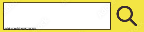 yellow search bar