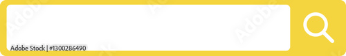 yellow search bar