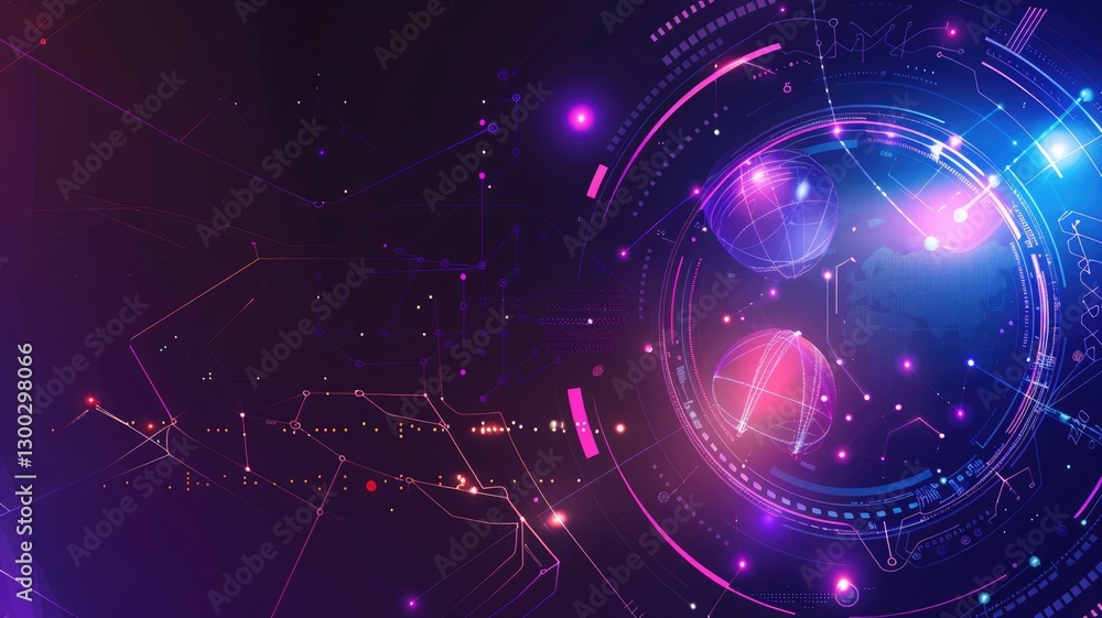 Abstract neon wave with pink and blue grid lines. Digital artwork of futuristic light with vibrant glowing color and black background. Technology and innovation concept. Futuristic and digital. AIG53. Abstract neon wave with pink and blue grid lines. Digital artwork of futuristic light with vibrant glowing color and black background. Technology and innovation concept. Futuristic and digital. AIG53.