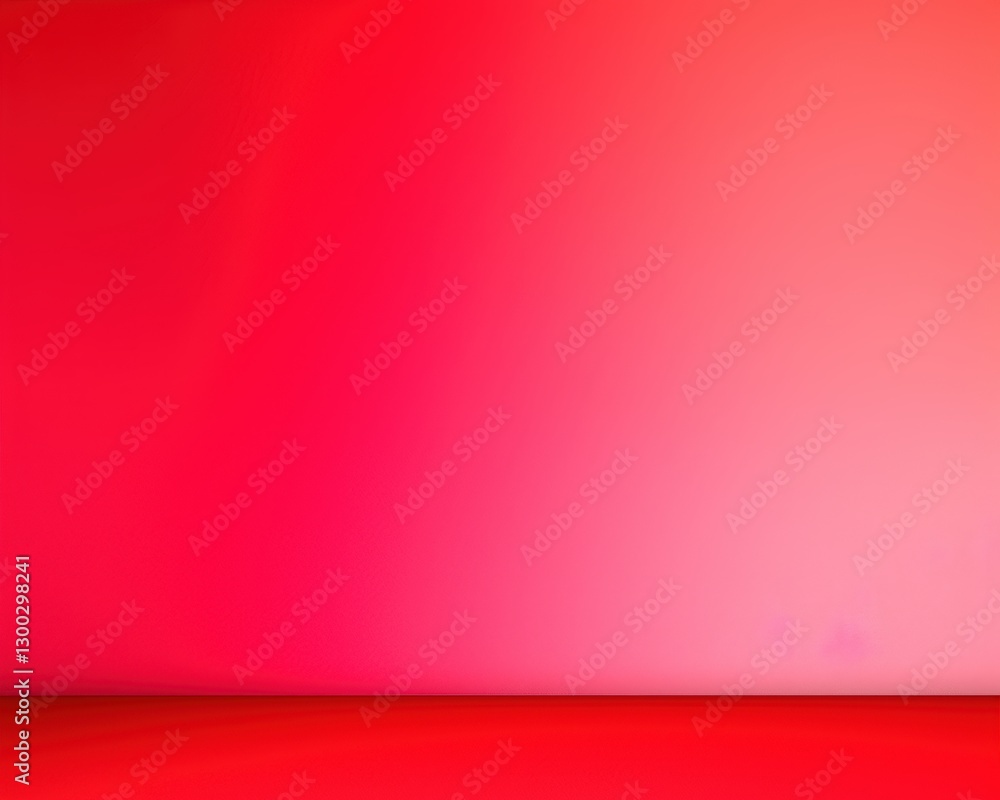 Abstract red wall interior for product display, presentation or advertisement backdrop Abstract red wall interior for product display, presentation or advertisement backdrop